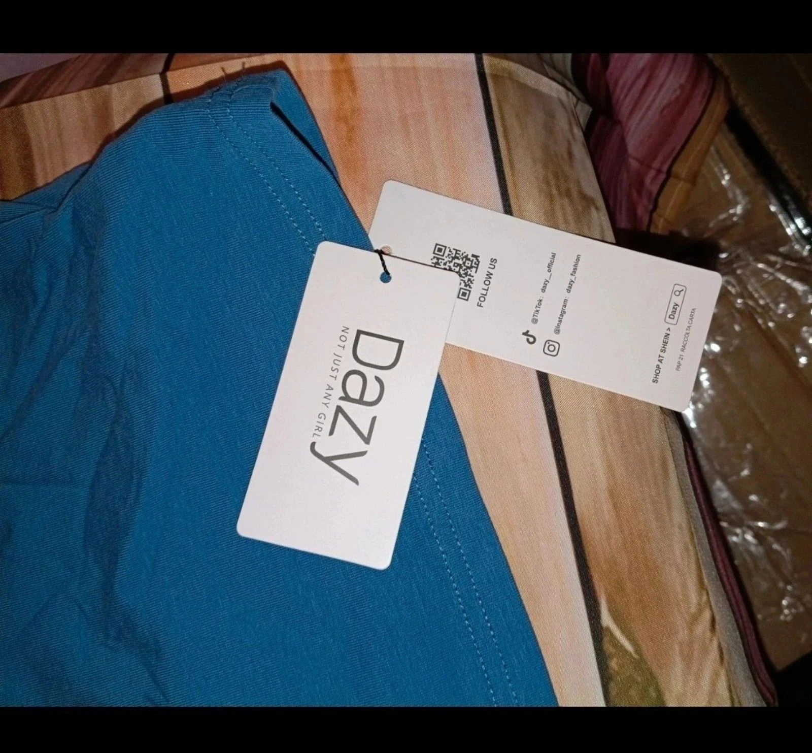 Camiseta azul lisa – Blue tee / T-shirt bleu – Nueva con etiqueta – photo 2
